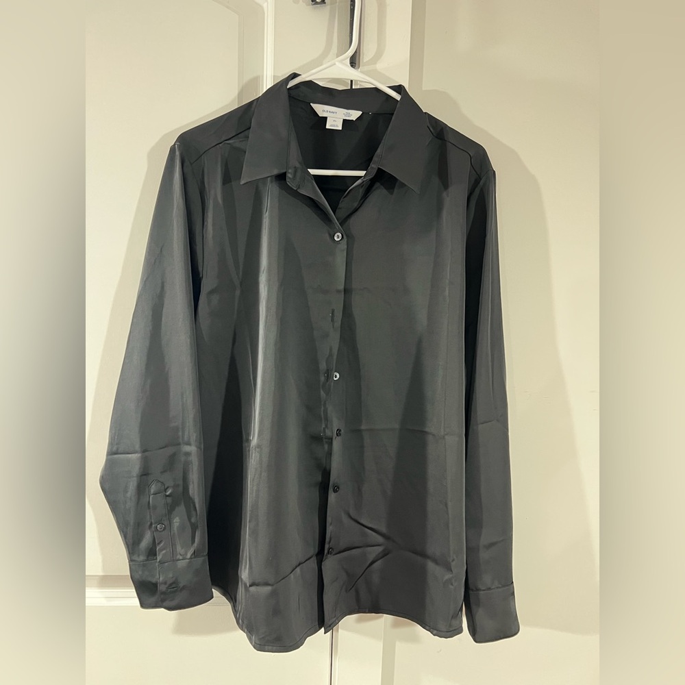 Old Navy Black Classic Shirt
